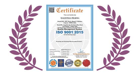 ISO Certificate